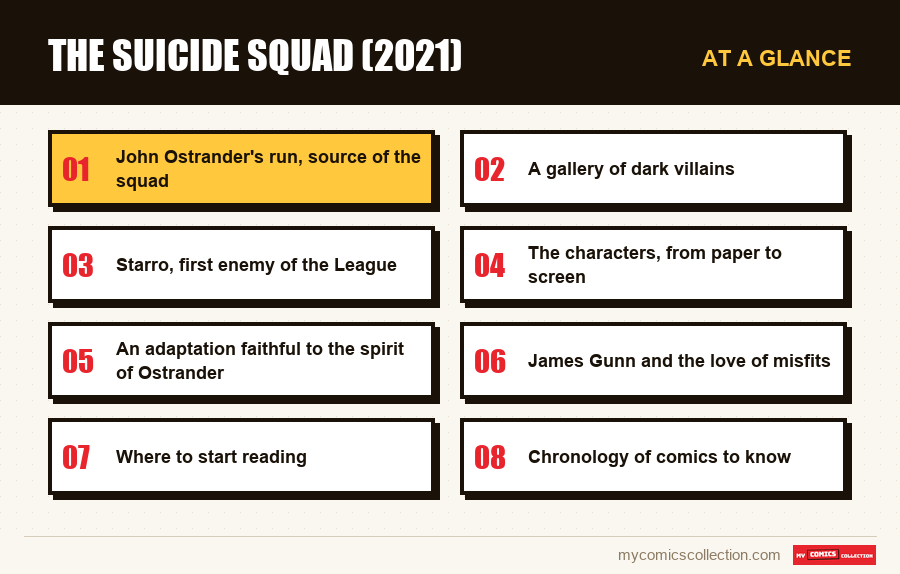 At a glance : The Suicide Squad (2021)
