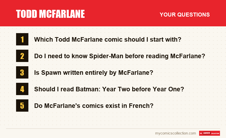 The frequently asked questions about Todd McFarlane answered in this article