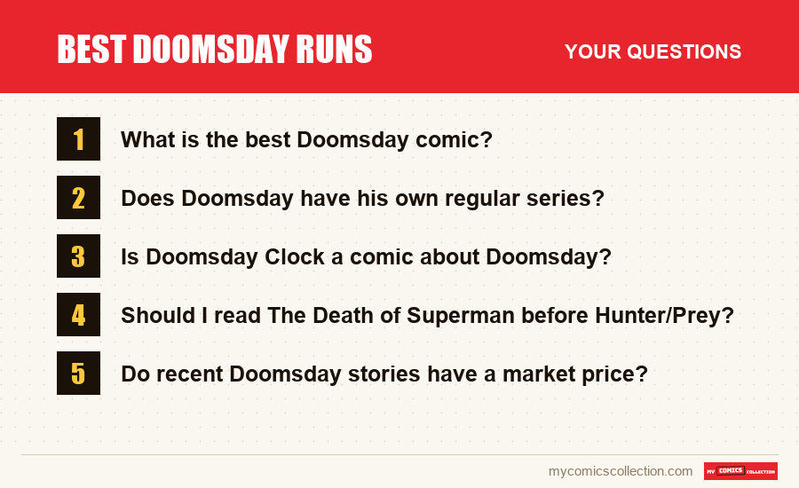 The frequently asked questions about Best Doomsday Runs answered in this article