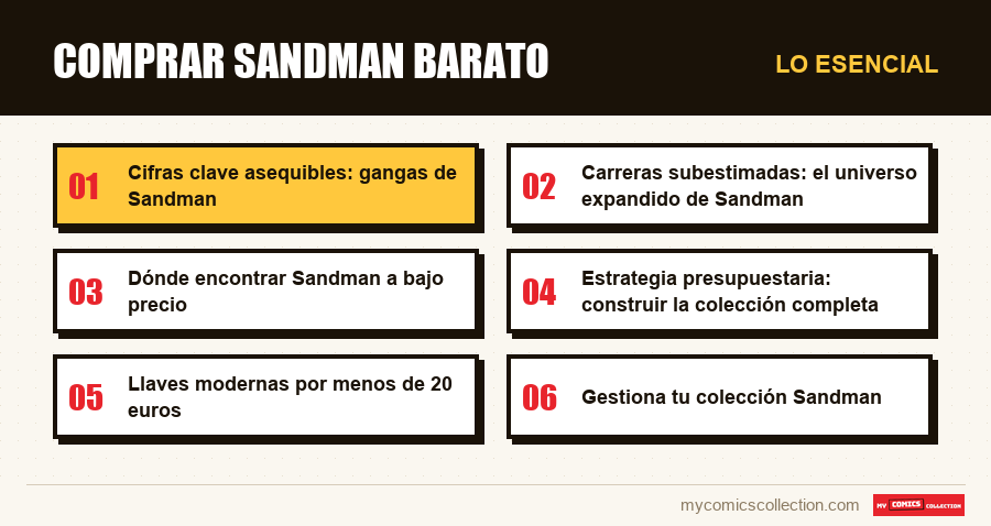 Lo esencial : Comprar Sandman barato