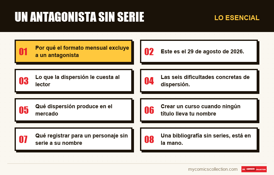 Lo esencial : Un antagonista sin serie