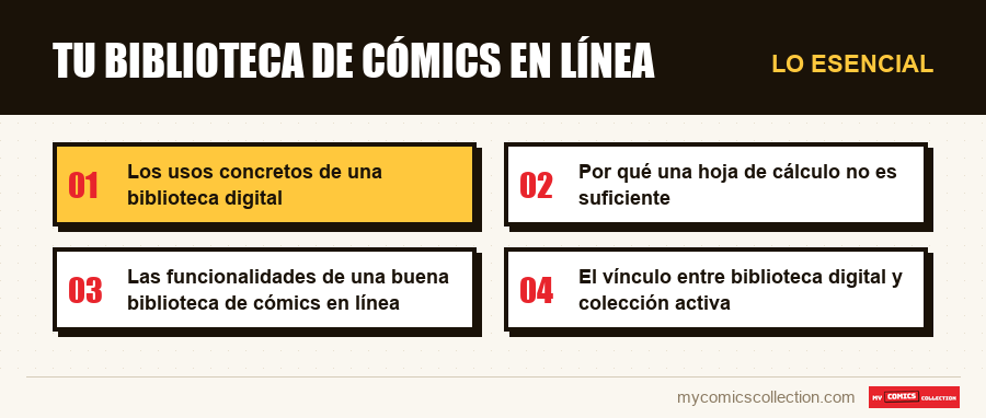 Lo esencial : Tu biblioteca de cómics en línea