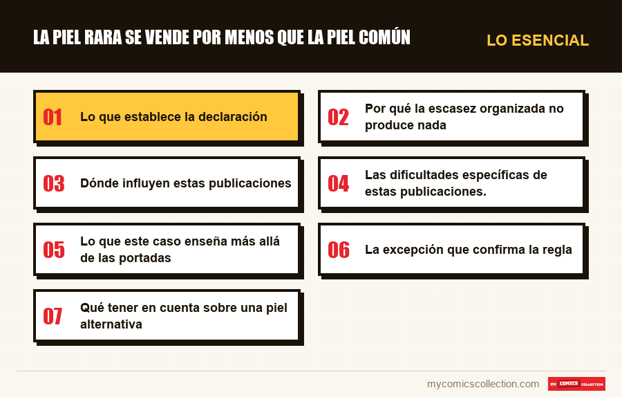 Lo esencial : La piel rara se vende por menos que la piel común