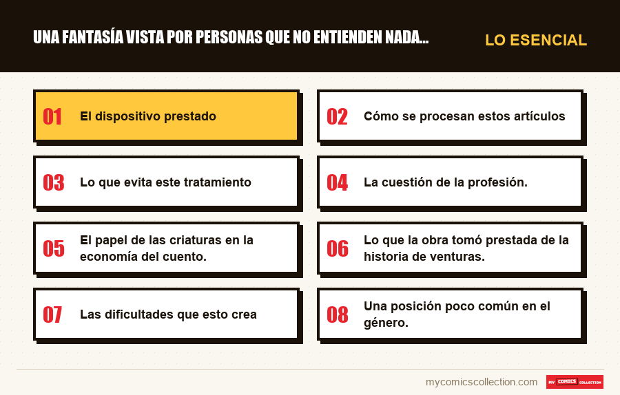 Lo esencial : Una fantasía vista por personas que no entienden nada al res