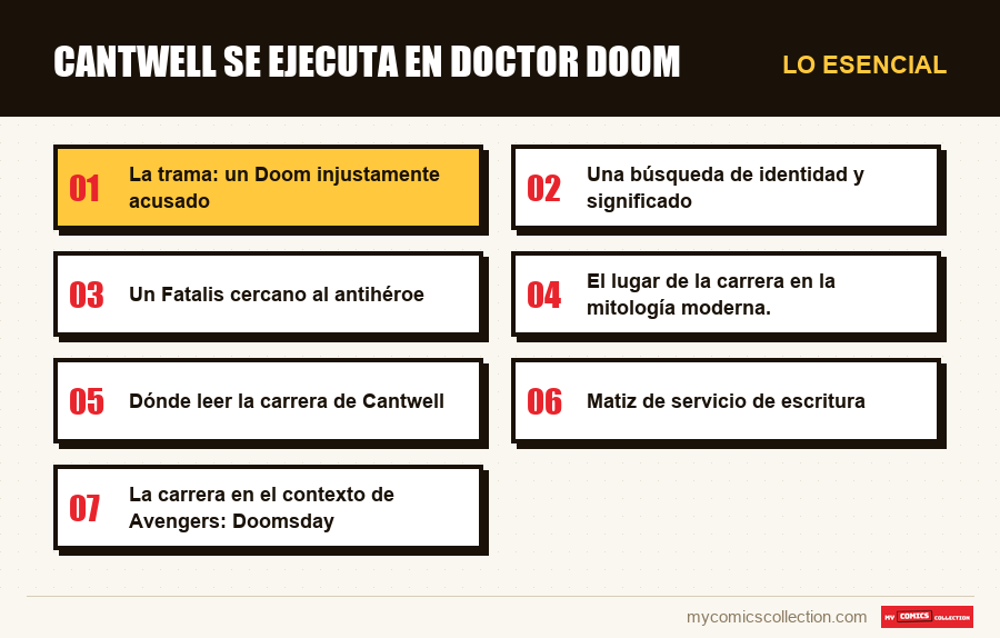 Lo esencial : Cantwell se ejecuta en Doctor Doom