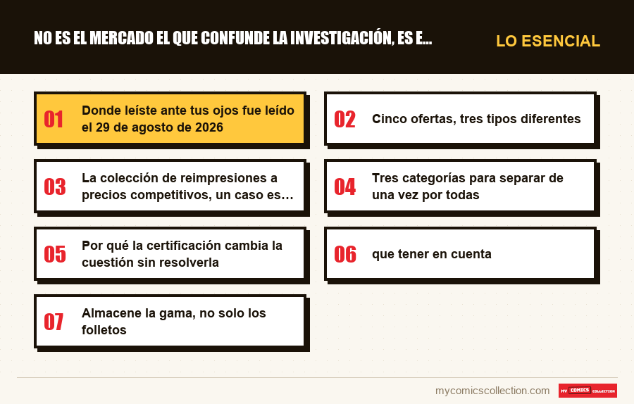 Lo esencial : No es el mercado el que confunde la investigación, es el edi