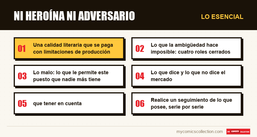 Lo esencial : Ni heroína ni adversario