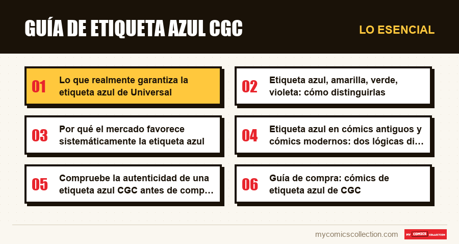 Lo esencial : guía de etiqueta azul cgc