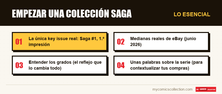 Lo esencial : Empezar una colección Saga