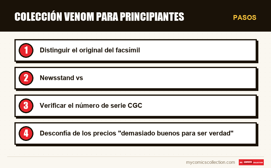 Pasos : Colección Venom para principiantes