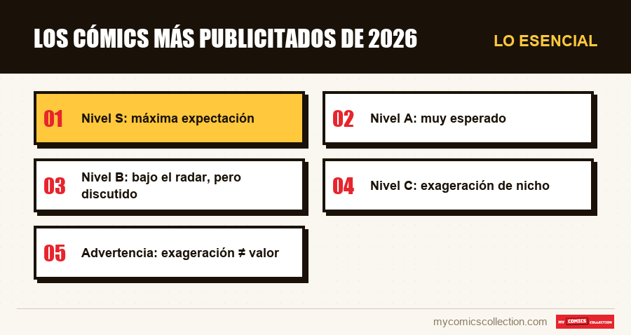 Lo esencial : Los cómics más publicitados de 2026
