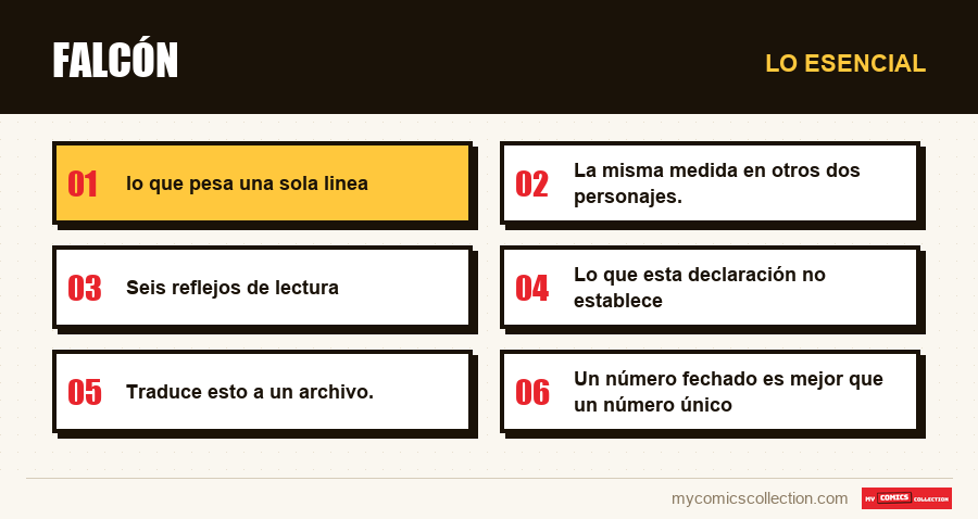 Lo esencial : Falcón
