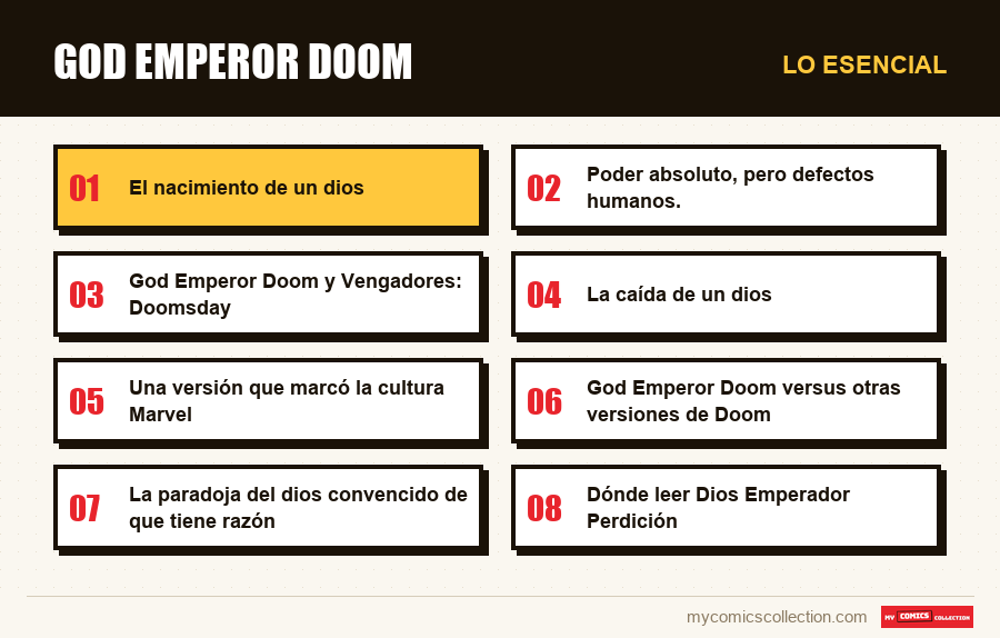 Lo esencial : God Emperor Doom