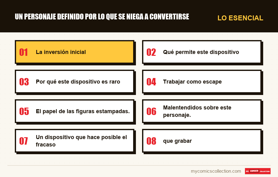 Lo esencial : Un personaje definido por lo que se niega a convertirse
