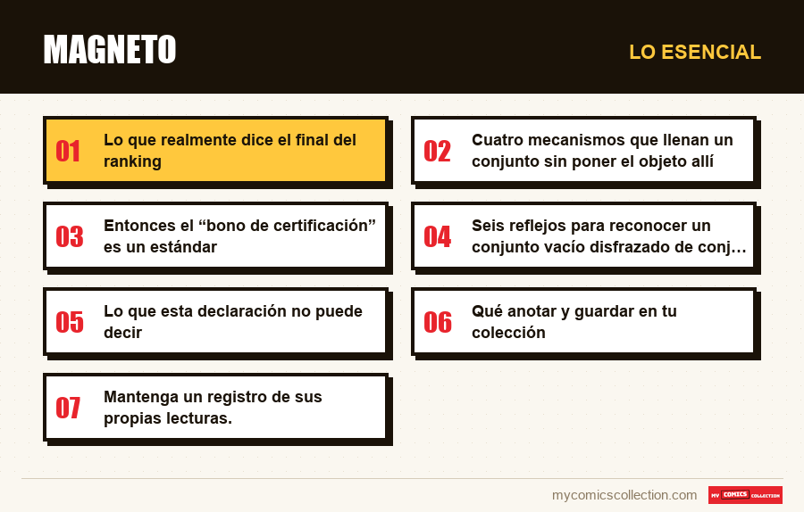Lo esencial : Magneto