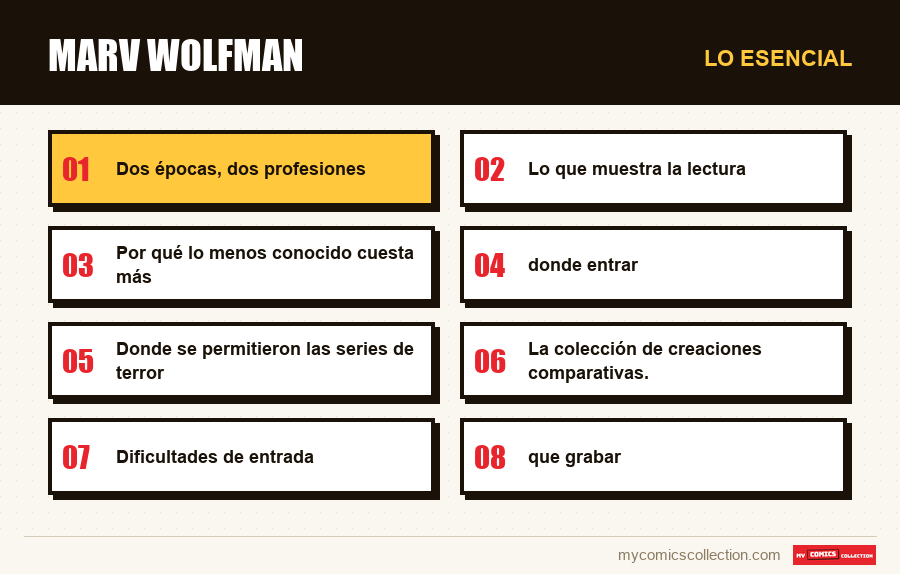 Lo esencial : Marv Wolfman