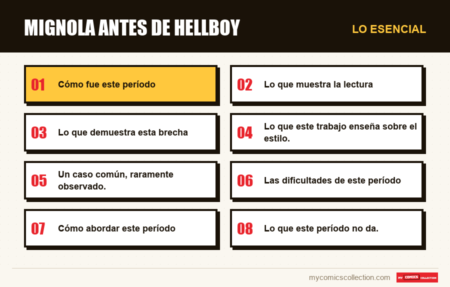 Lo esencial : Mignola antes de Hellboy