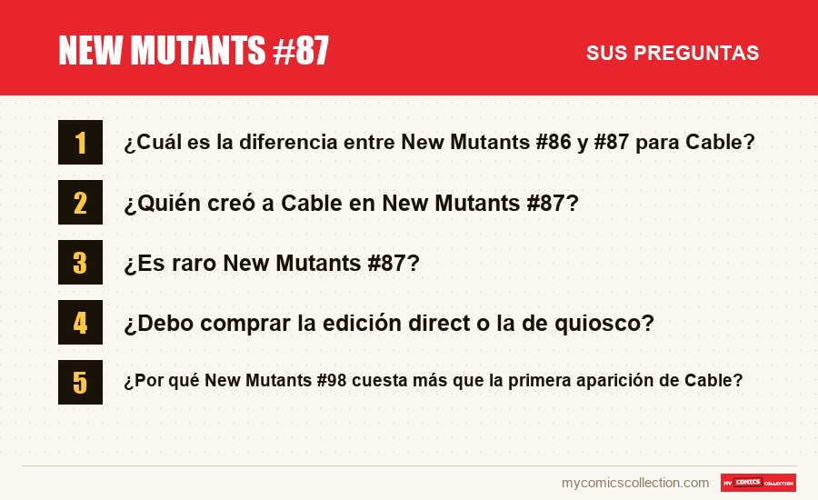 New Mutants #87: las preguntas frecuentes que responde este artículo