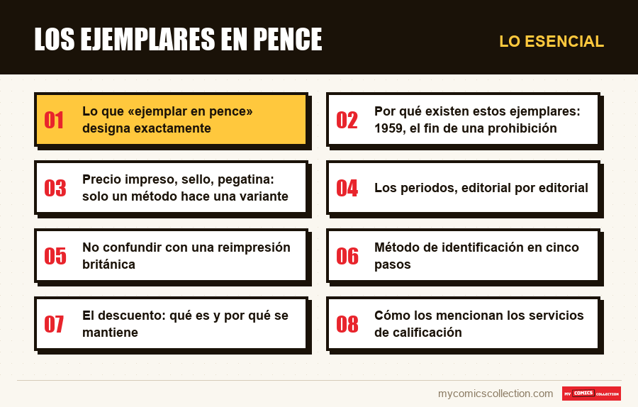 Lo esencial : Los ejemplares en pence
