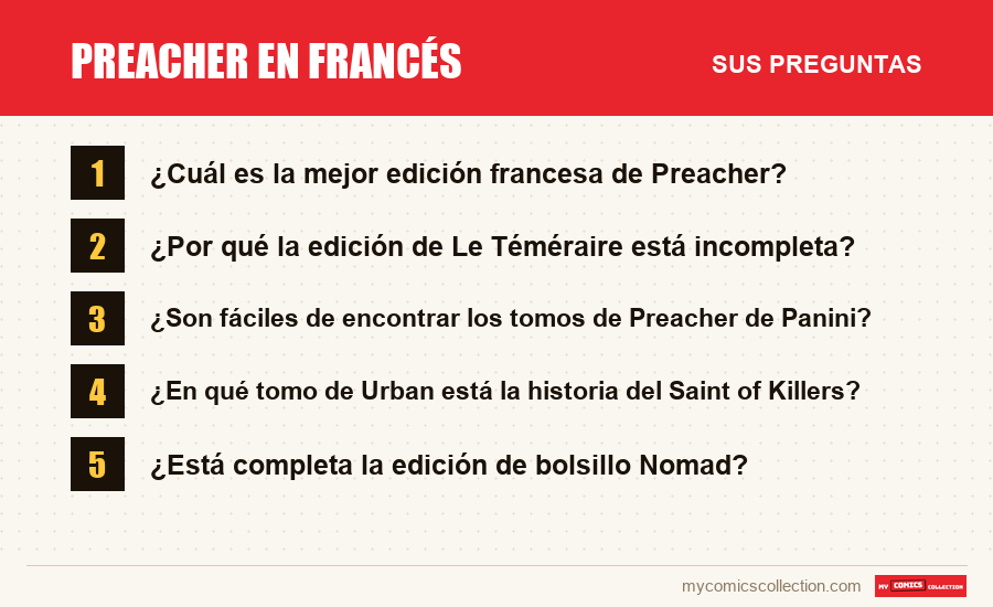 Preacher en francés: las preguntas frecuentes que responde este artículo