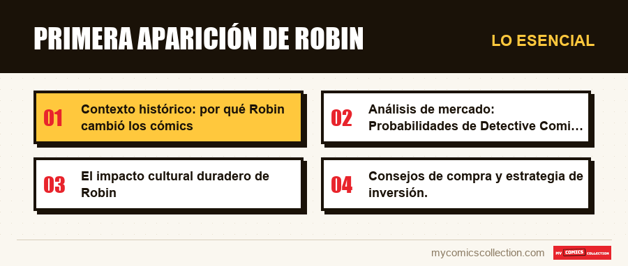 Lo esencial : Primera aparición de Robin