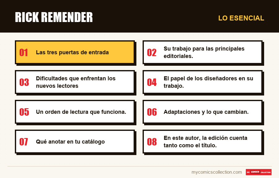 Lo esencial : Rick Remender