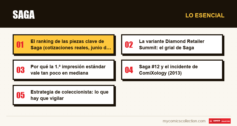 Lo esencial : Saga