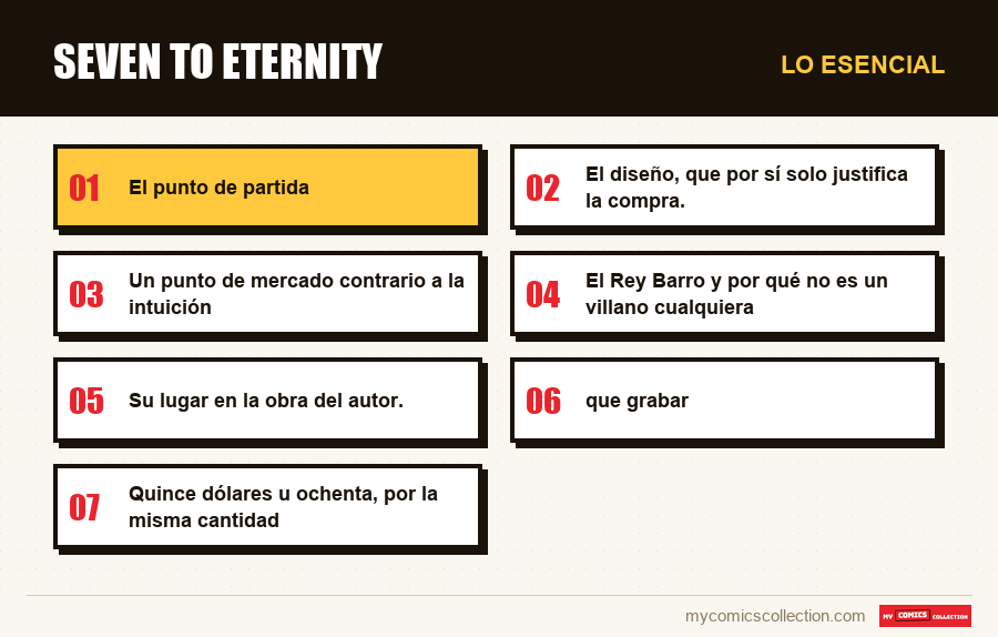 Lo esencial : Seven to Eternity