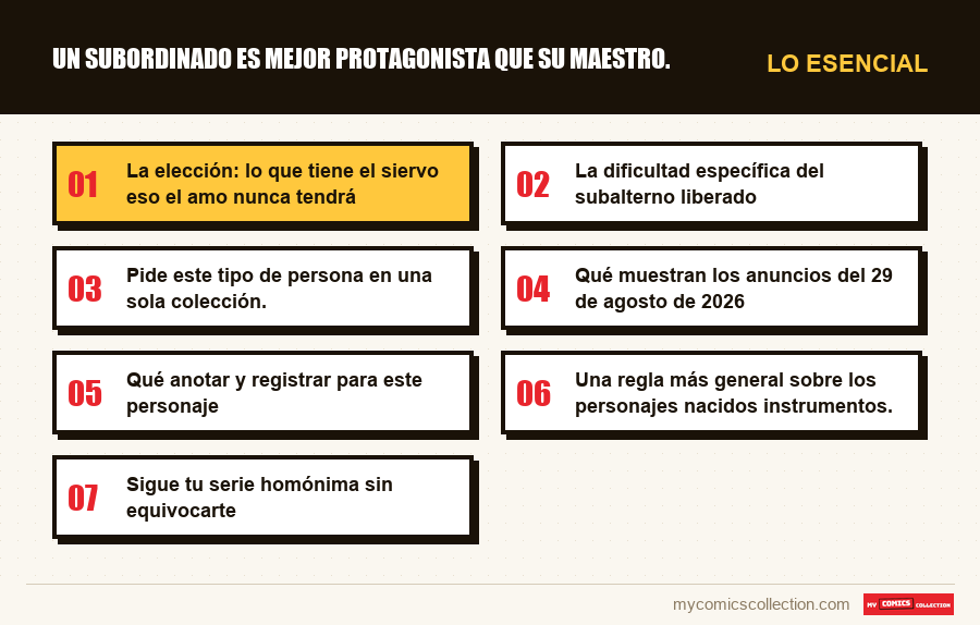 Lo esencial : Un subordinado es mejor protagonista que su maestro.