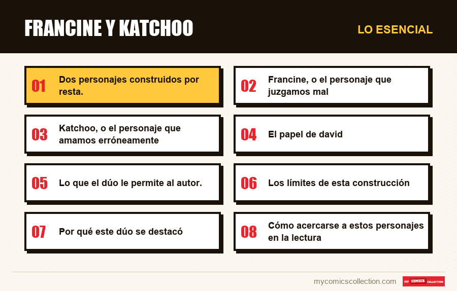 Lo esencial : Francine y Katchoo