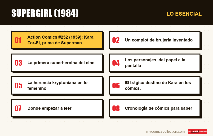 Lo esencial : Supergirl (1984)
