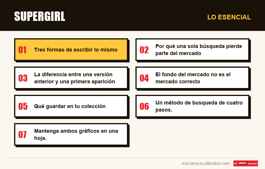 Lo esencial : Supergirl