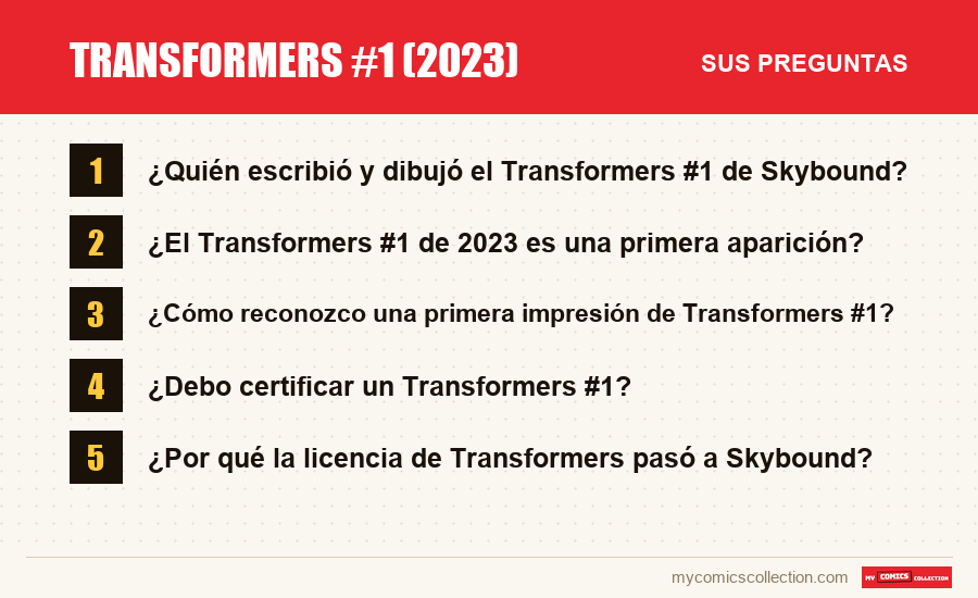 Transformers #1 (2023): las preguntas frecuentes que responde este artículo