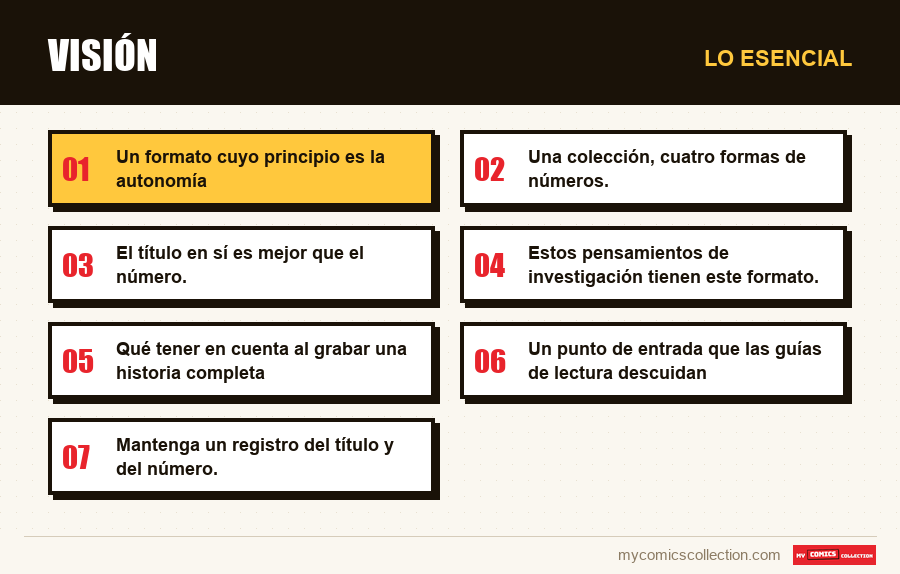 Lo esencial : Visión