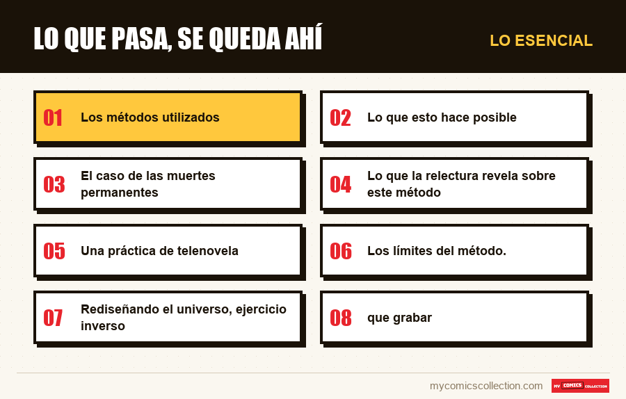 Lo esencial : Lo que pasa, se queda ahí