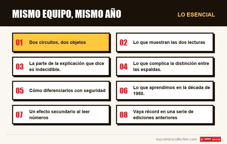 Lo esencial : Mismo equipo, mismo año