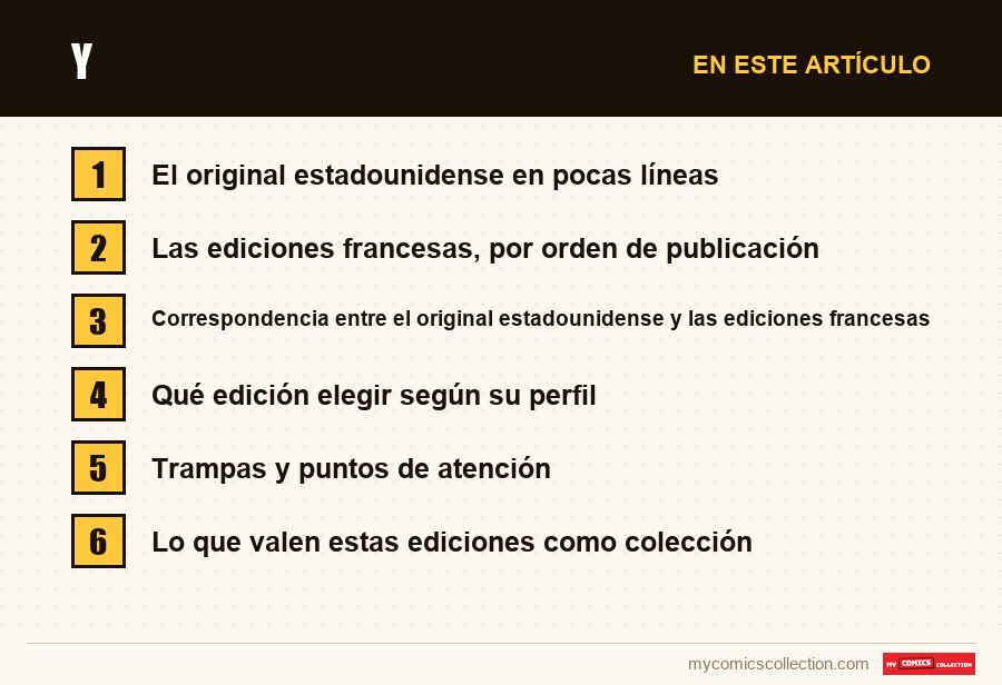 Y: las secciones de este artículo, en orden de lectura