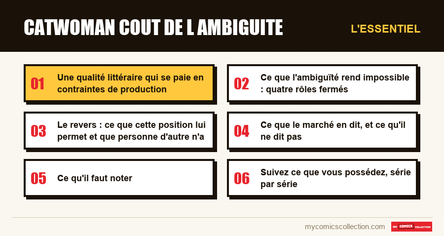 L'essentiel : catwoman cout de l ambiguite