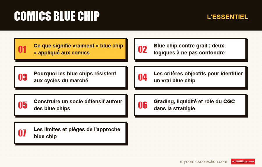 L'essentiel : Comics blue chip