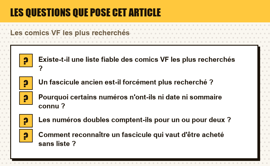 Les 5 questions fréquentes auxquelles répond l'article