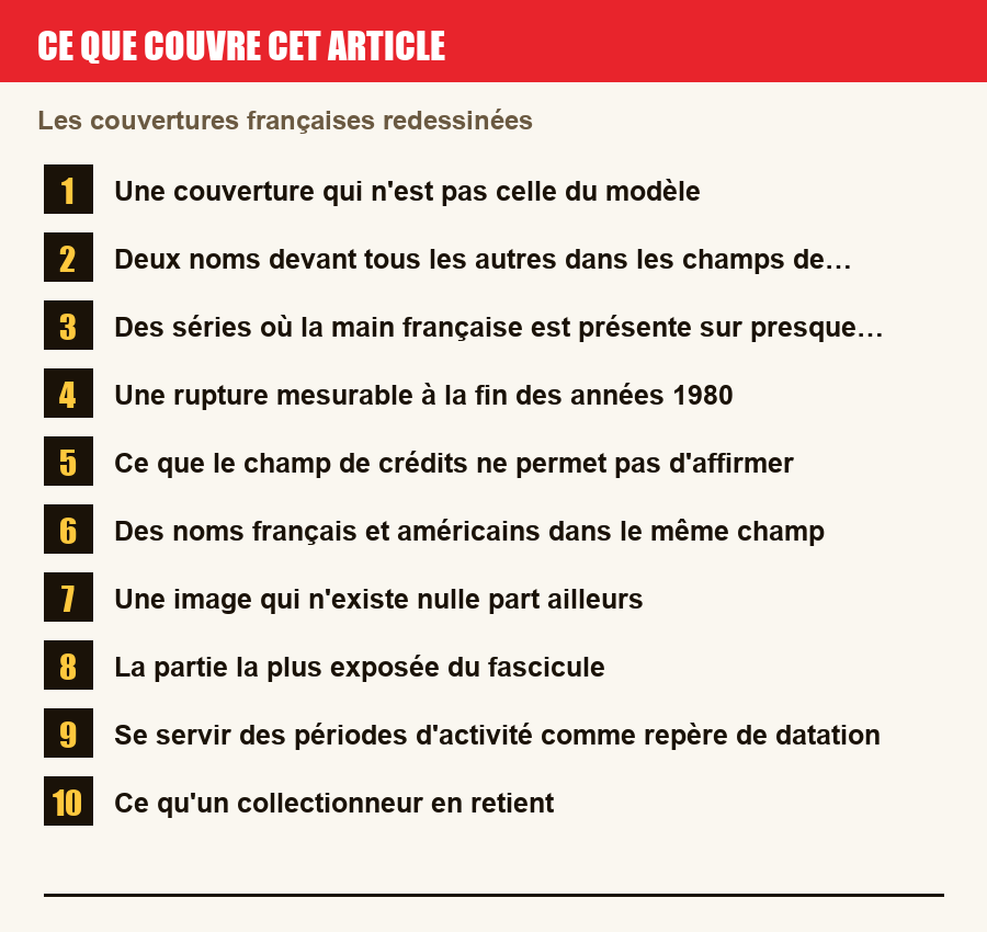 Plan de l'article section par section, de la présentation générale jusqu'aux pièges à l'achat