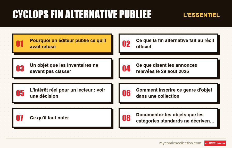 L'essentiel : cyclops fin alternative publiee