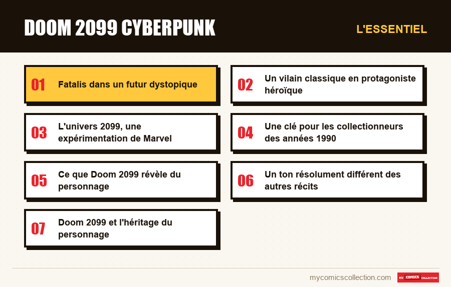 L'essentiel : doom 2099 cyberpunk