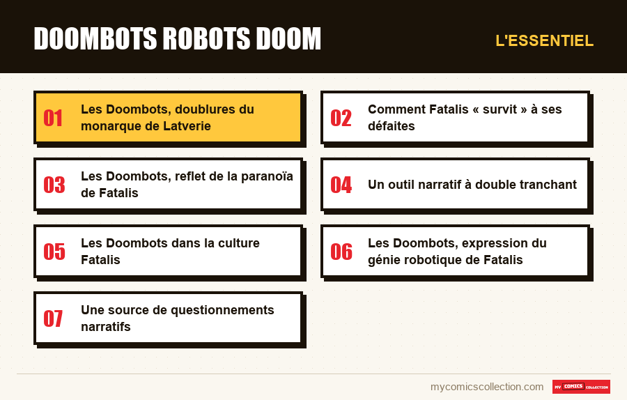 L'essentiel : doombots robots doom