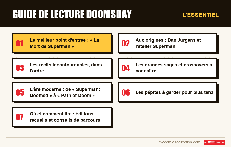L'essentiel : Guide de lecture Doomsday