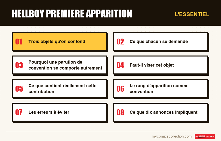 L'essentiel : hellboy premiere apparition