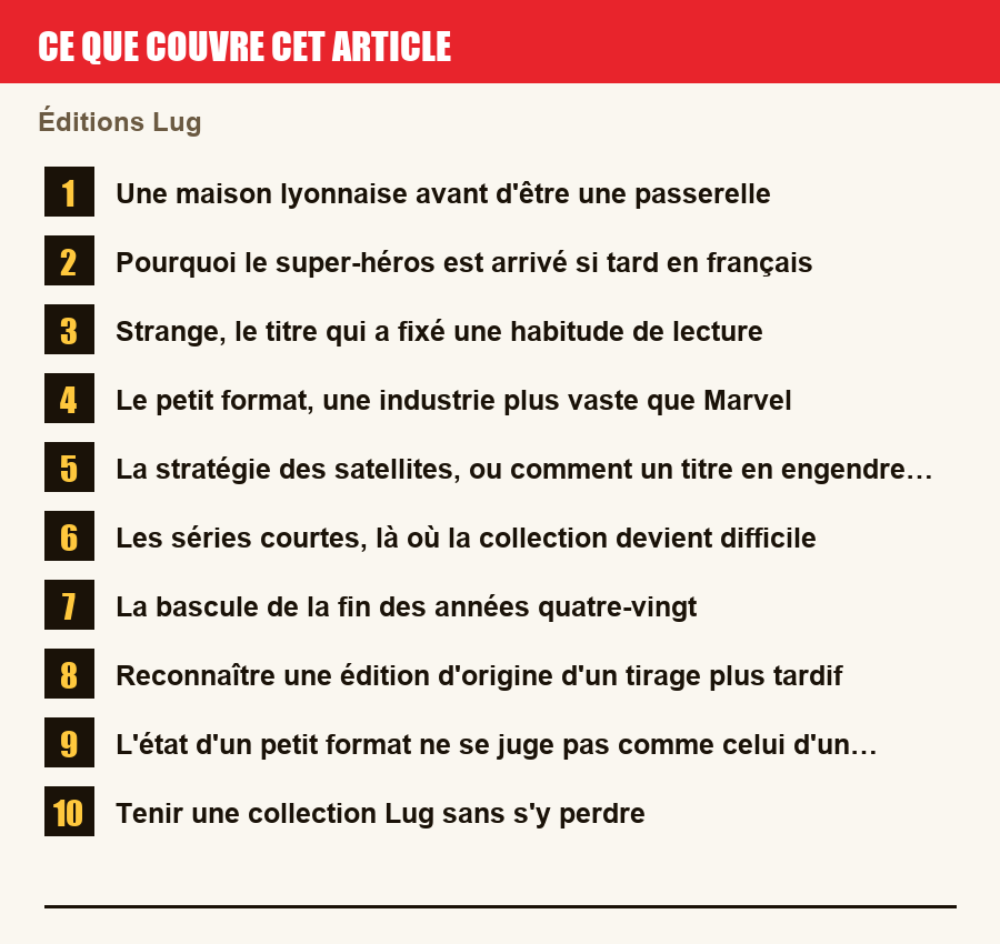 Plan de l'article section par section, de la présentation générale jusqu'aux pièges à l'achat