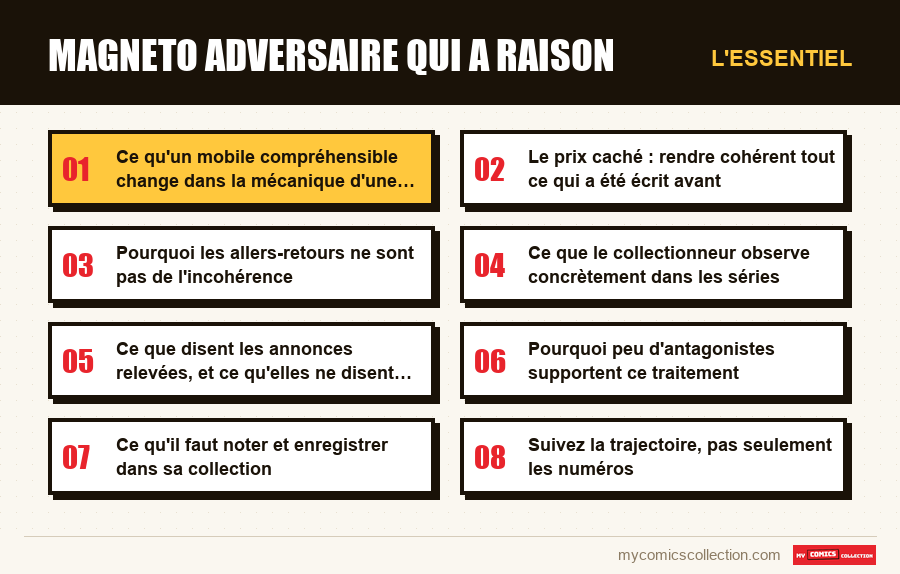 L'essentiel : magneto adversaire qui a raison
