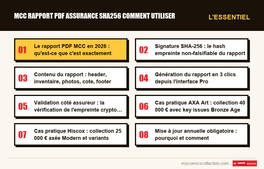 L'essentiel : mcc rapport pdf assurance sha256 comment utiliser