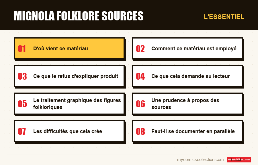 L'essentiel : mignola folklore sources